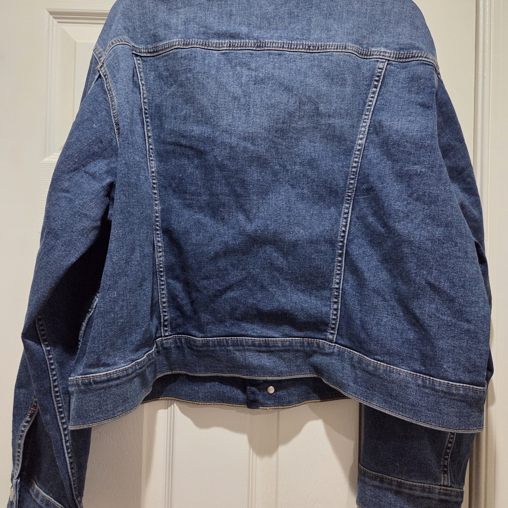 Calvin Klein Blue Jean Jacket - Picture 4 of 4